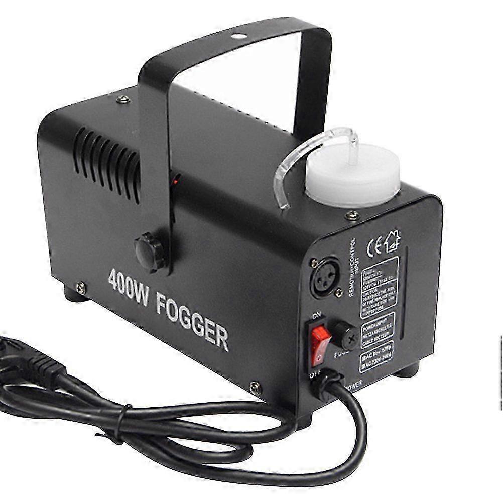 Mini Led Rgb Wireless 400w Fog Smoke Mist Machine Effect Disco Dj Party Led Fogger Smoke Ejector (uk Plug)