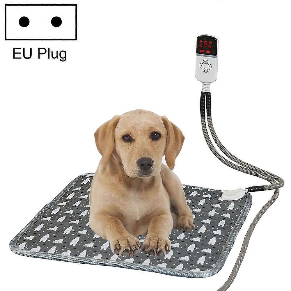 CW45 45x45cm Multi-level Temperature Regulating Timing Pet Heating Pad, Spec: EU Plug