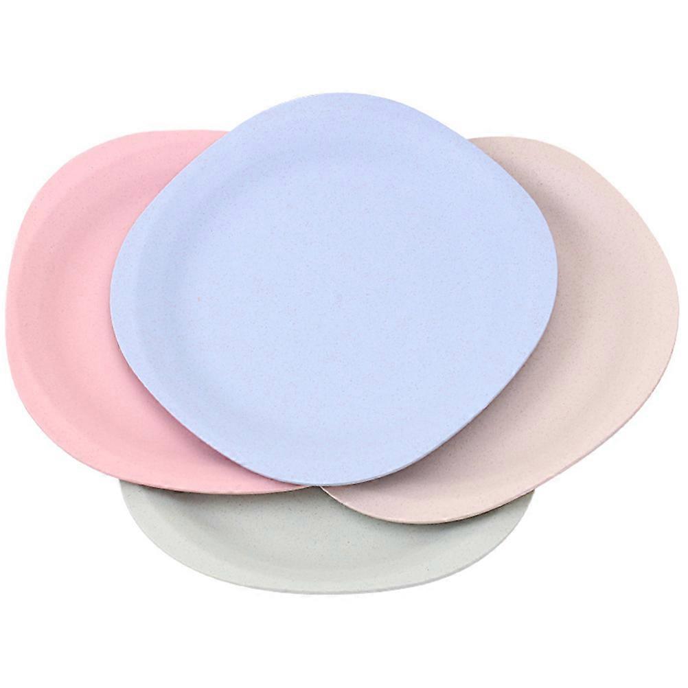Assorted Color Storage Plate for Kitchen Use Made of PP Material MultiFunctional Food Container 4pcs Set