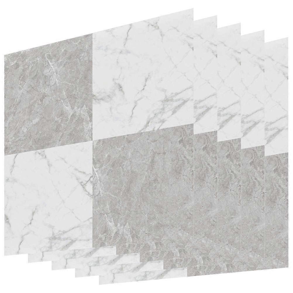 Marbling Decals For Homeowners Kitchen Bathroom 30x30cm Waterproof Function 5Set