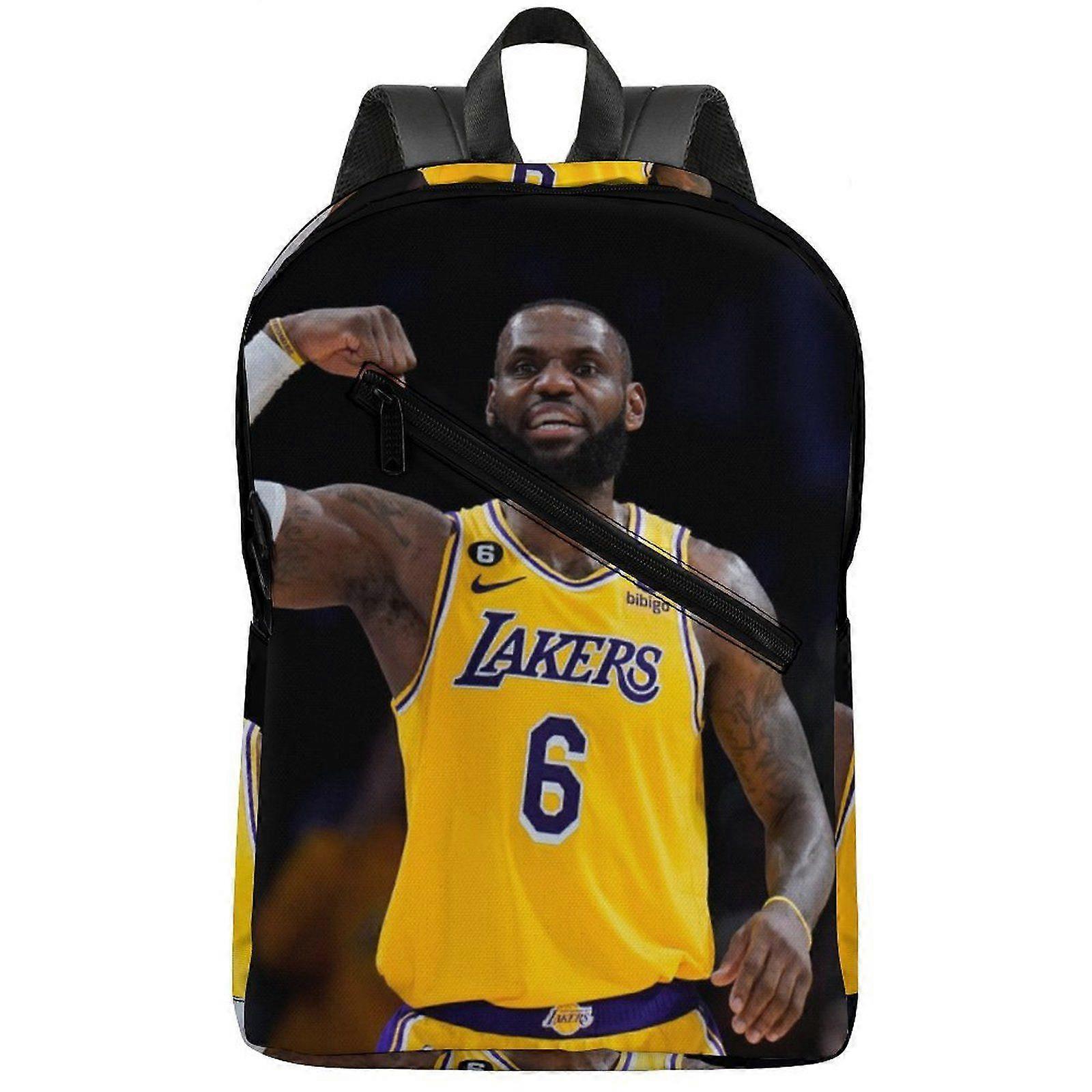 w6546 Lebron James In Los Angeles Lakers Uniform Lightweight Semi