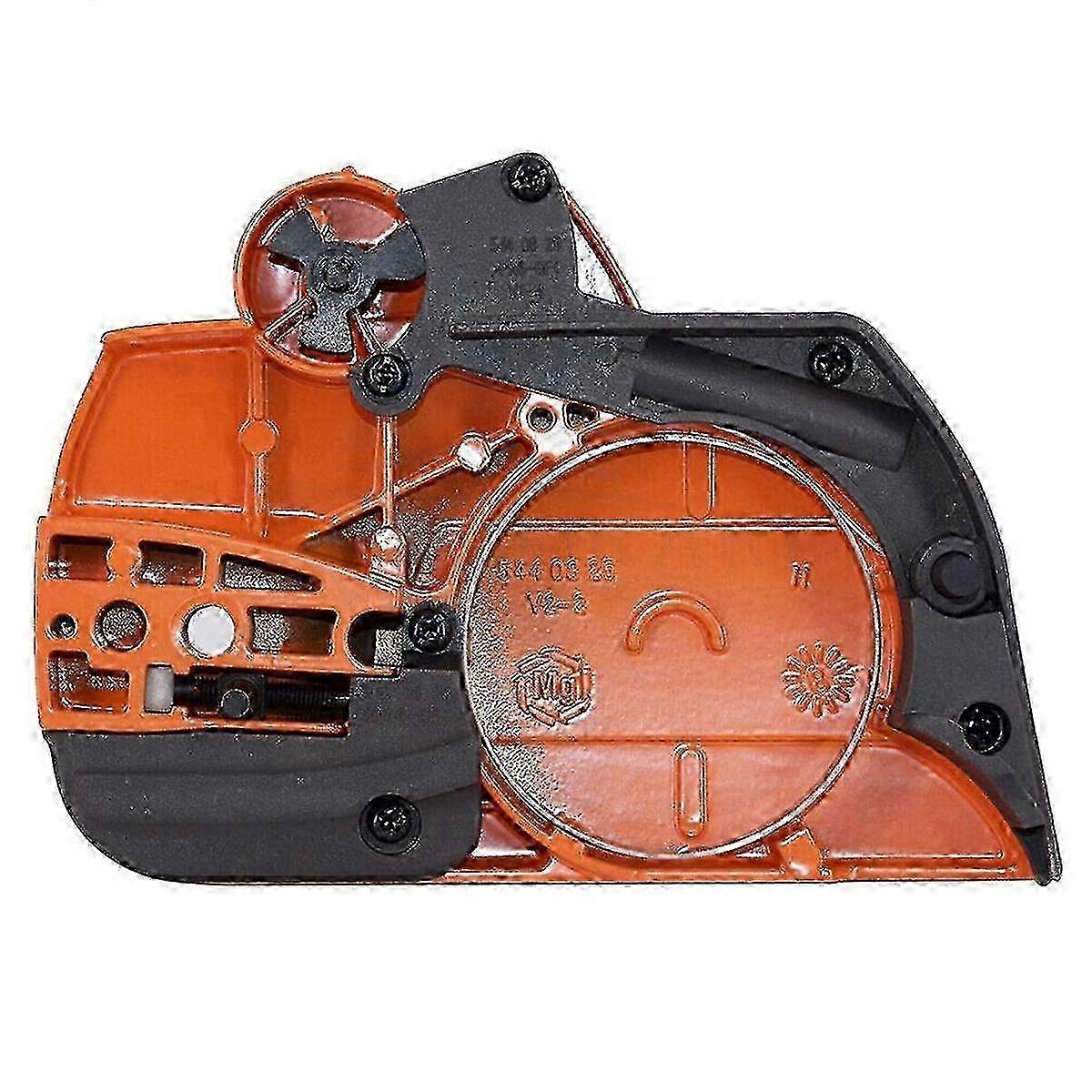 Durable chain brake cover for 445 450 - Complete side cover assembly