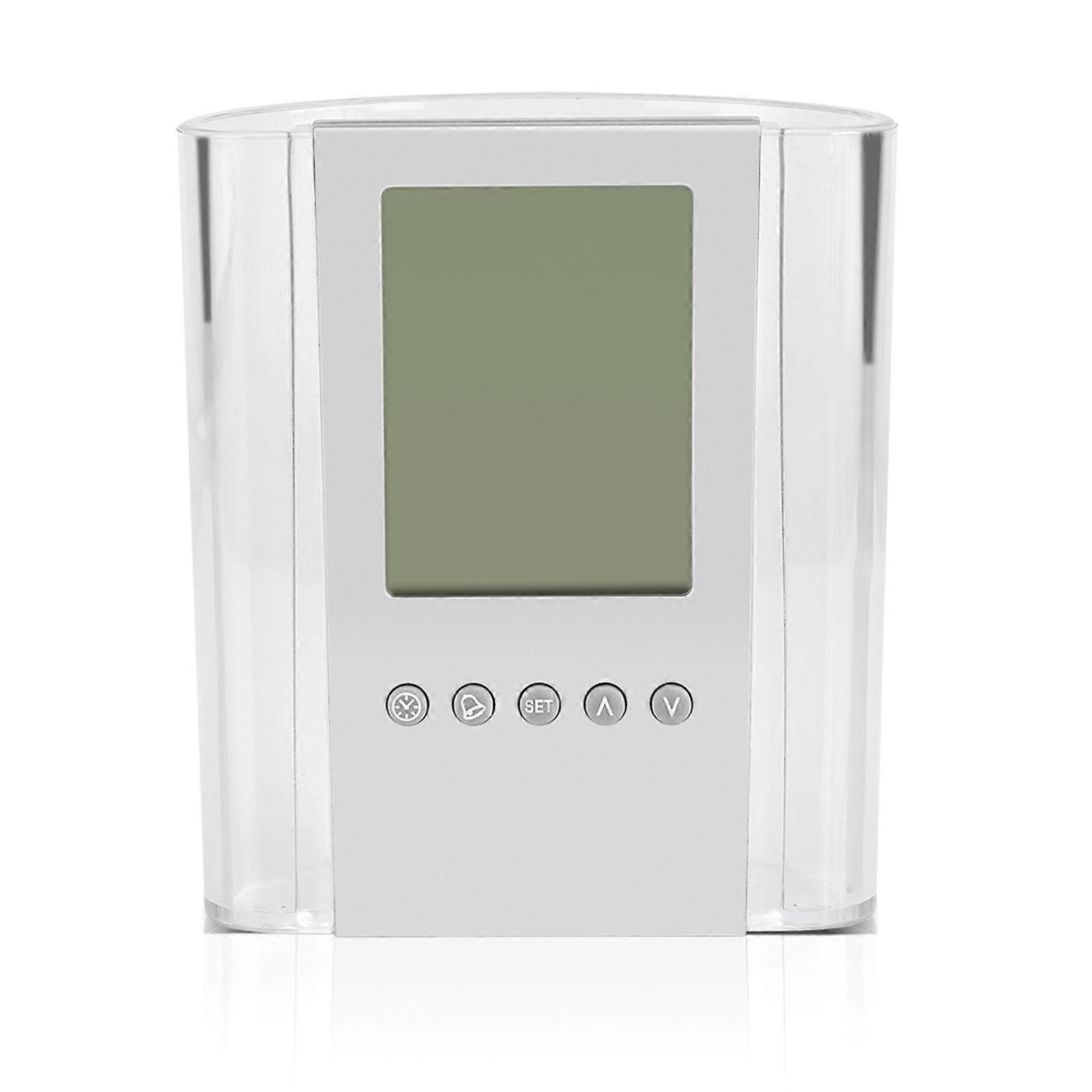 Multifunctional Pen Holder, Digital Desktop Alarm Clock, Calendar, Temperature Timer