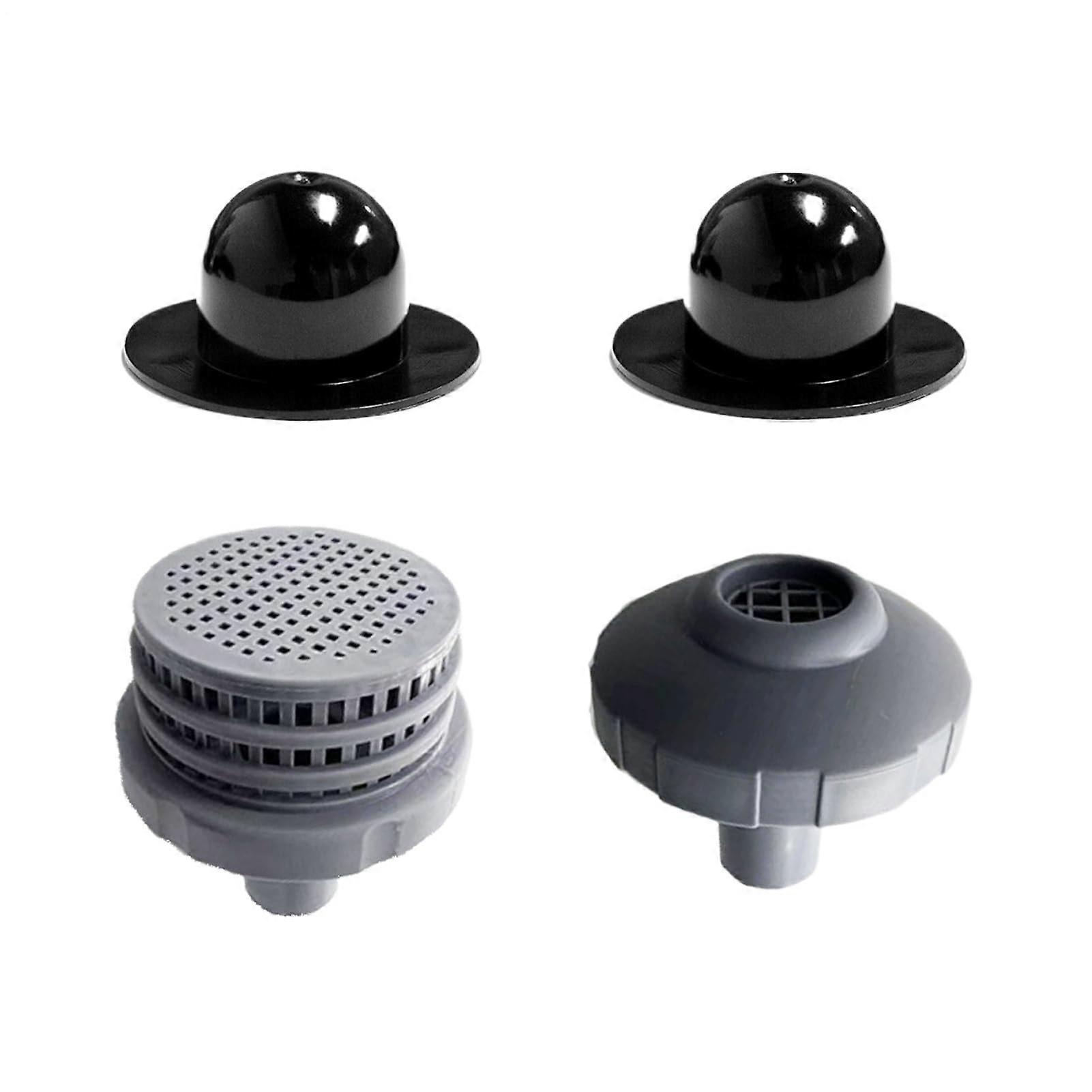 Pool Inlet Nozzle Set for Bottom Inlet, Cleaning and Maintenance of Outdoor Pools, Durable and Compatible with Common Models