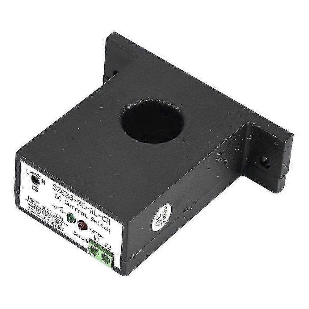 Adjustable Normally Closed AC Current Sensor Switch, 1-100A Range