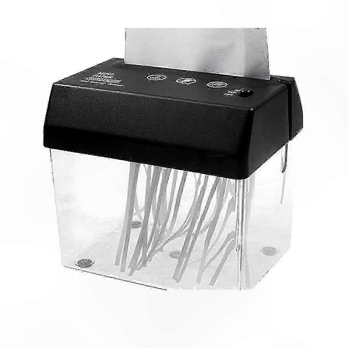 Compact USB-Powered Paper Shredder for Office, School, and Home Use