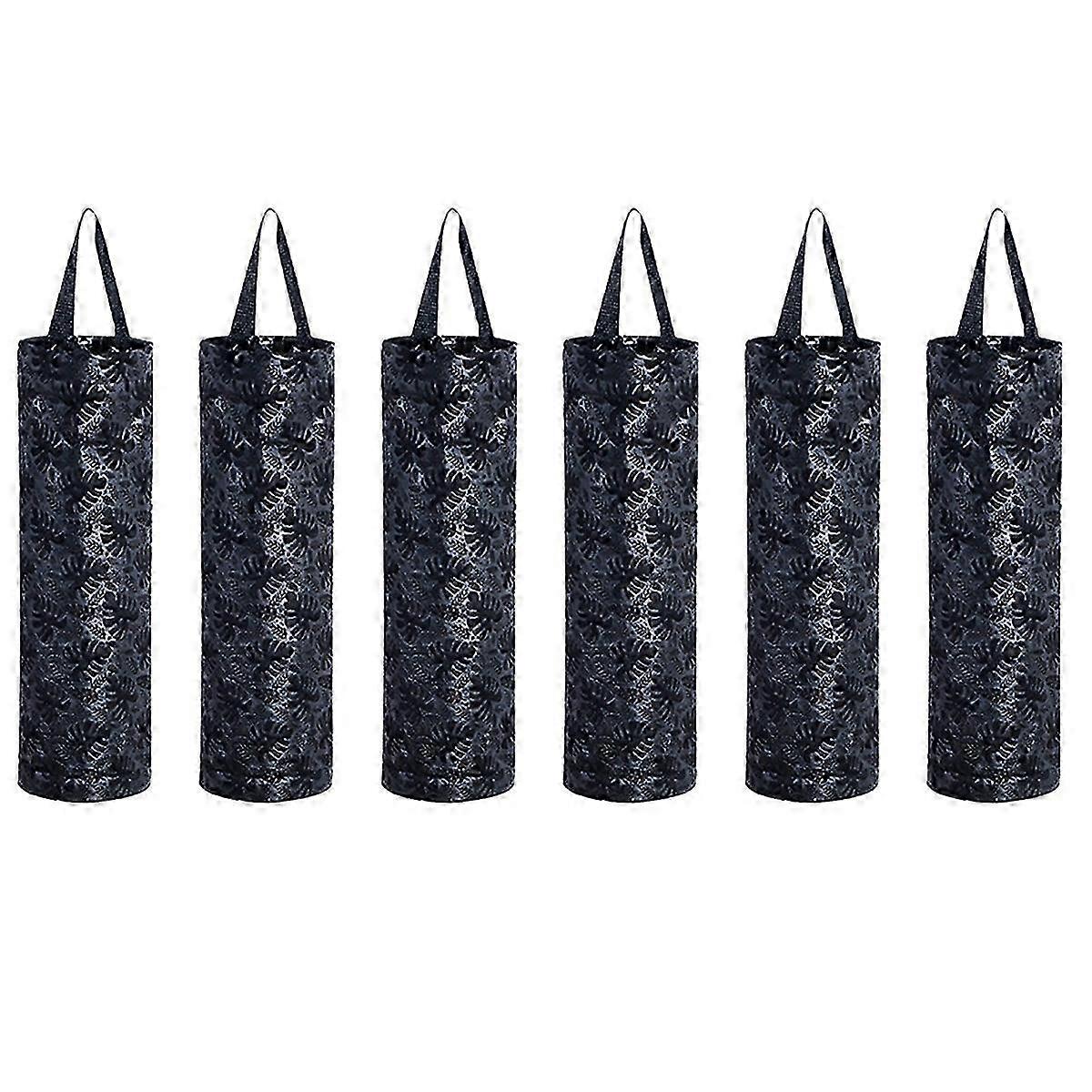 Plastic Bag Storage Rack, Kitchen Grocery Garbage Bag black