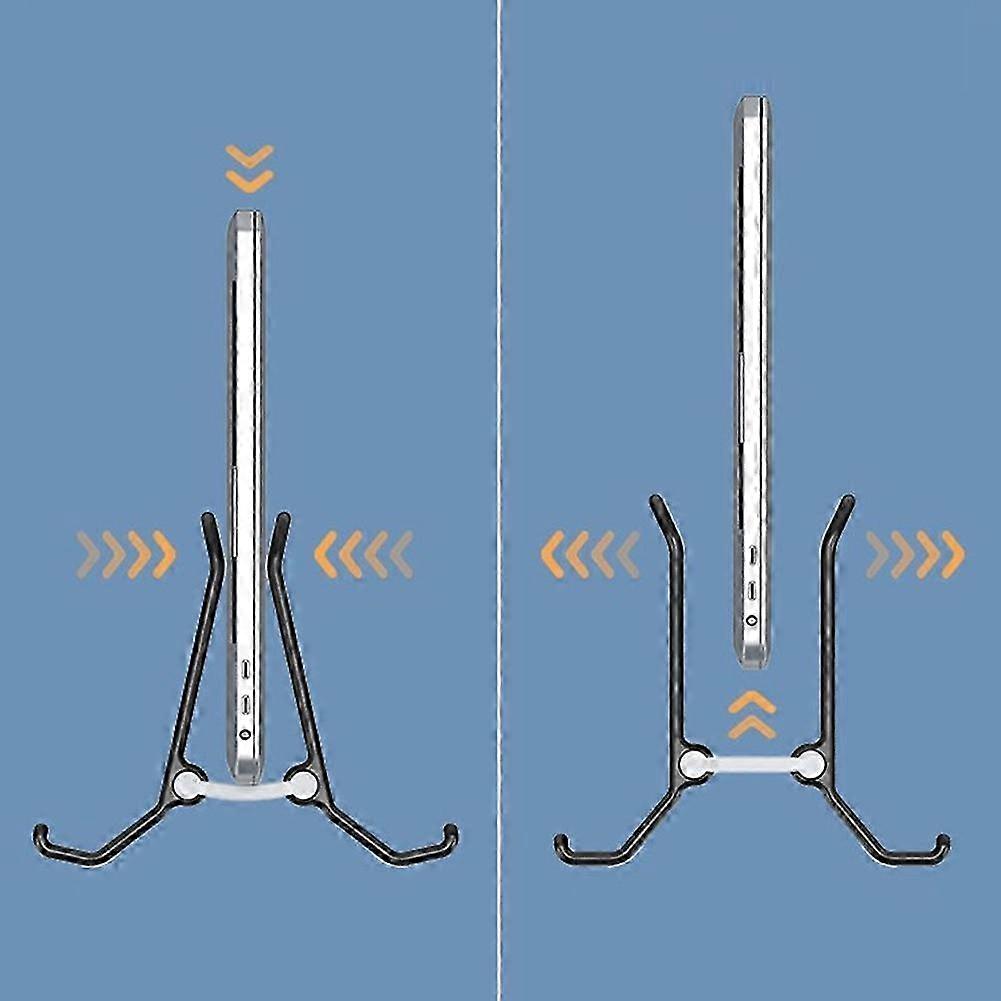 Vertical Laptop Stand Desktop Holder Notebook Dock Space-Saving Pink