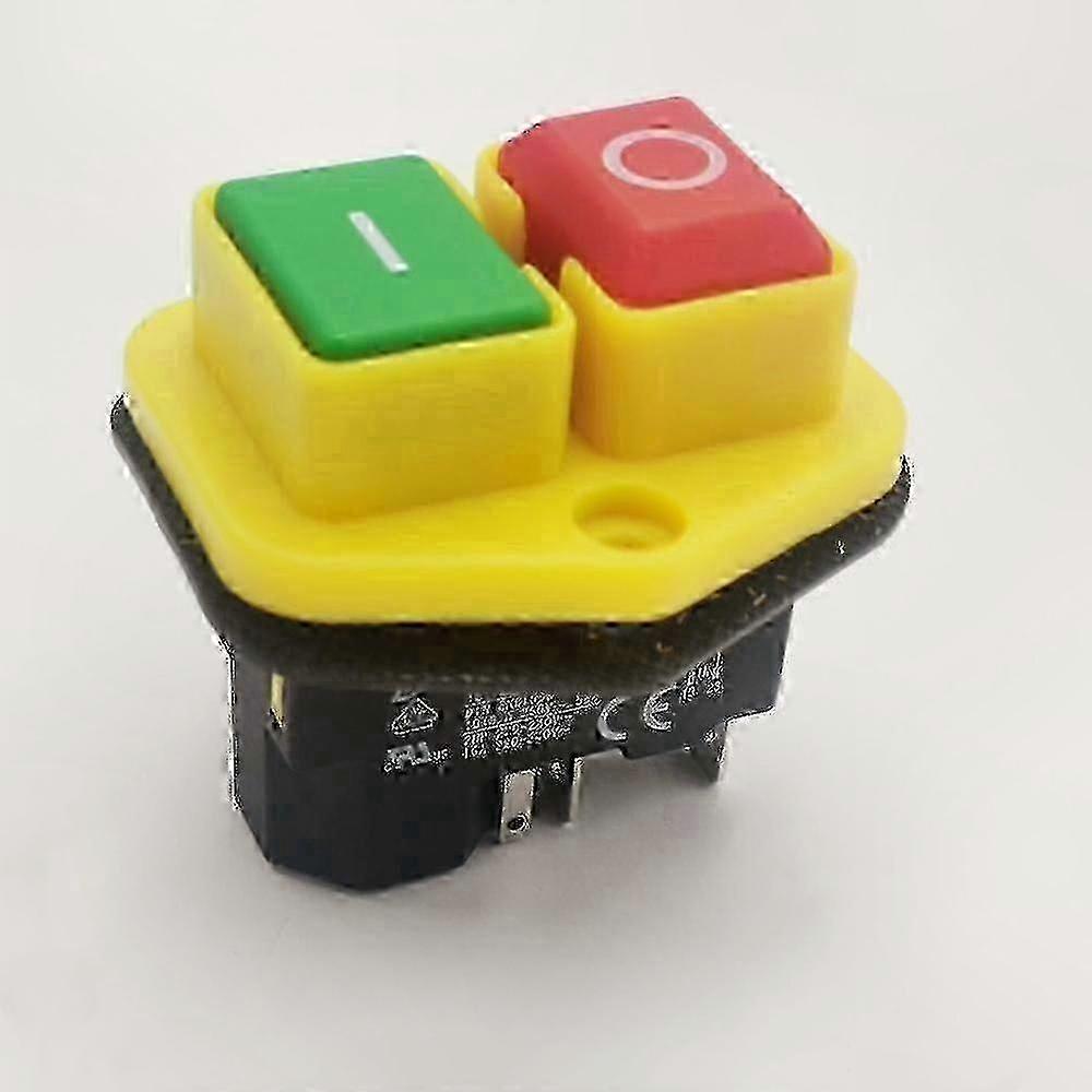 Heavy Duty 5-Pin Button Switch for Motors, 220V 16A Control Unit
