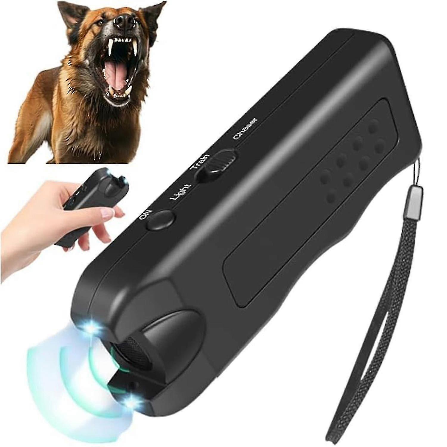 Ultrazvukový odpalovač psov, 2024 Upgrade Zariadenia proti štekaniu Super ultrazvukový Dog Chaser Dog Bark Deterring Device Bark Box Sonic Barking Devi