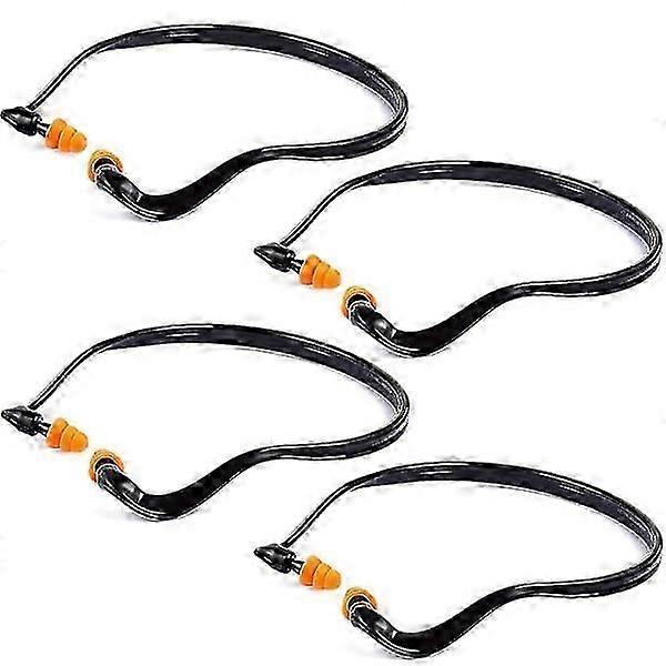 Bow Hearing Plugs for Shooting Range, Lightweight Silicone Ear Plugs for Hearing Protection, Noise Reduction, Work, Construction