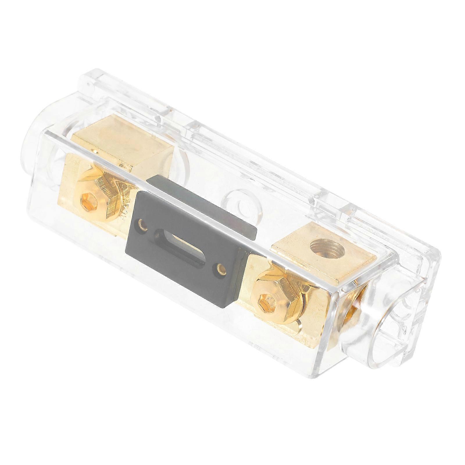 Durable Plastic Car Audio Amplifier with High Power Protection and Stylish Transparent Design 200A