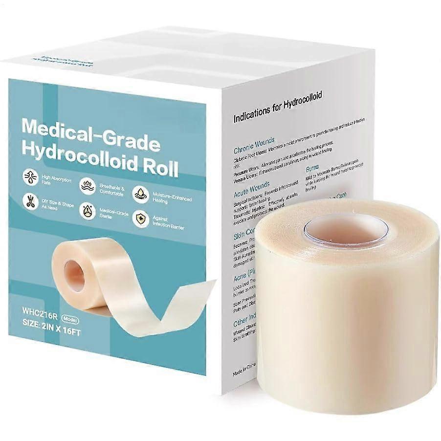 Hydrocolloid Patches Roll For Wound Care Medical Grade CutToSize Extra Large SelfAdhesive Bandages