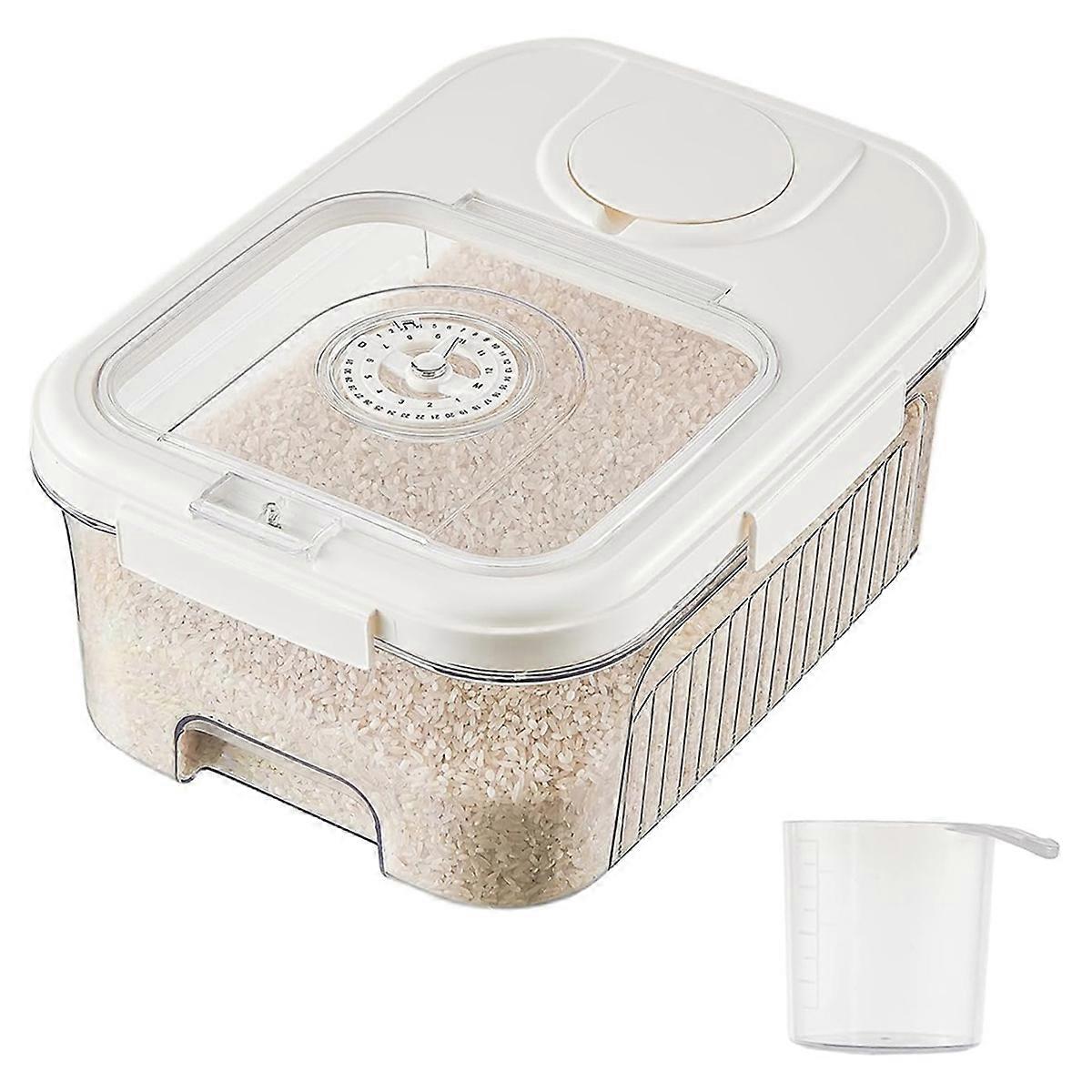 Rice Storage Container - Flour Dispenser, Pet Food Container