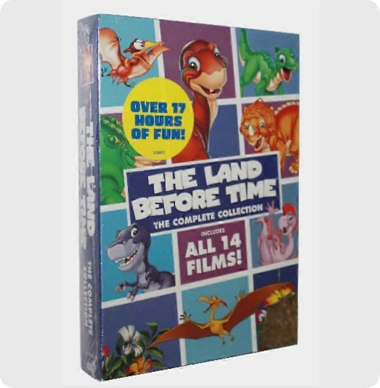 האוסף המלא של הארץ לפני הזמן כל 14 הסרטים DVD 8 דיסק גרסה אנגלית