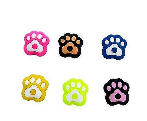 10pcs Silicone Vibration Dampeners: New Cartoon Kitten Paw Tennis Racket Vibration Dampener - Silicone Shock Absorber Pads For Enhanced Performance