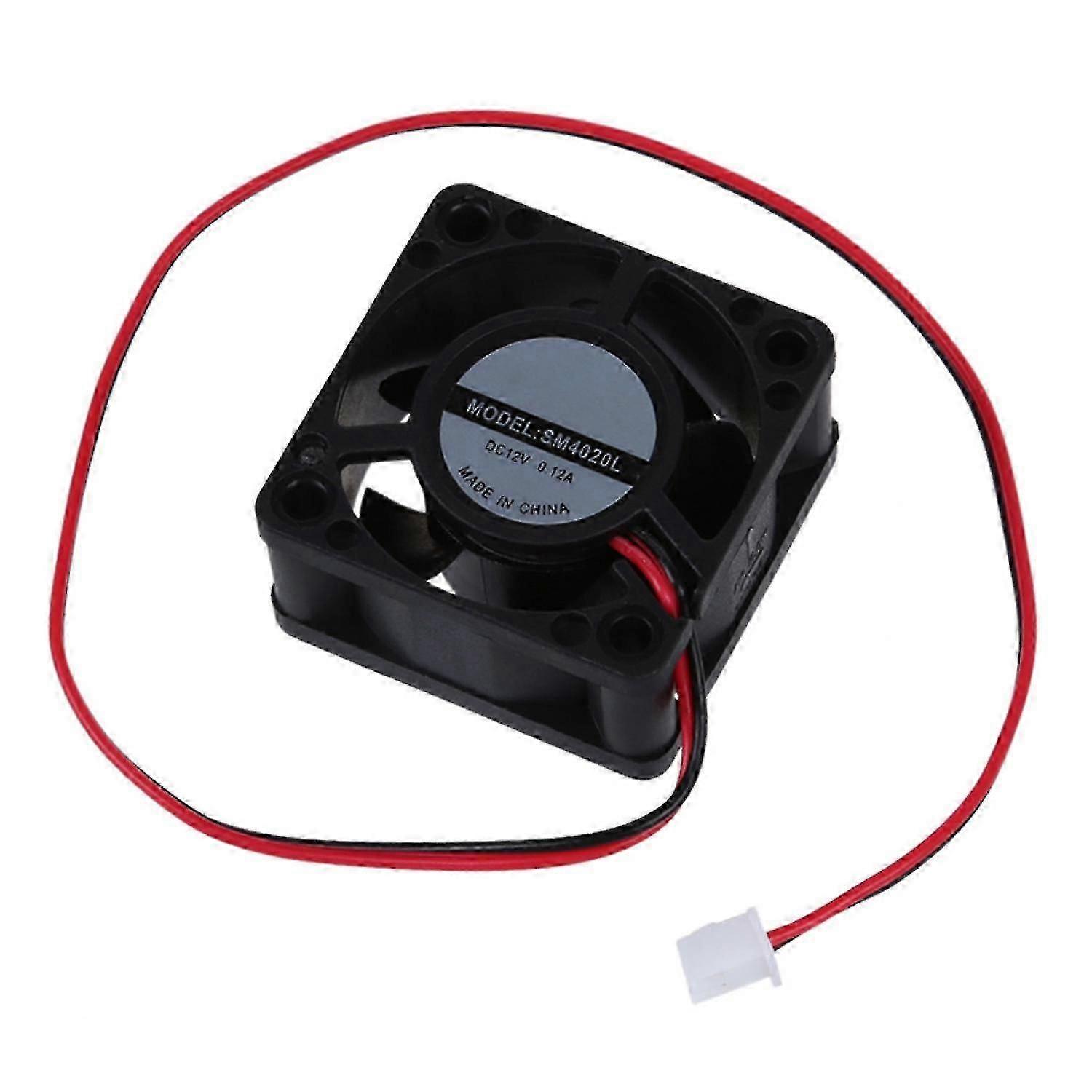 Plastic Mini Cooling Fan Heatsink Cooler Dc 12v For Pc Computer Gpu