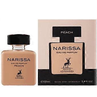 Eau de Parfum - Maison Alhambra - NARISSA PFIRSICH - 100 ml - Blumig - Noten von Rose und Moschus