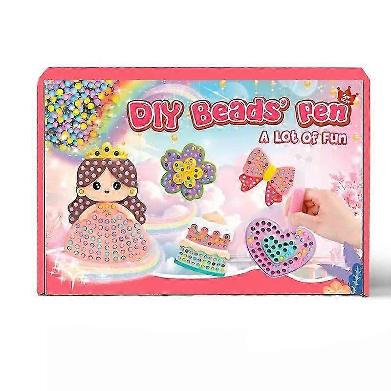 DIY Handmade Bead Diamond Painting,5D DIY Diamond Art Stickers Kits for Kids