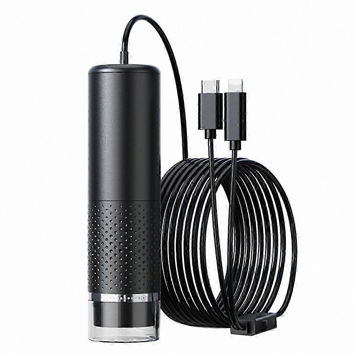 Portable USB Microscope with 50X-1600X Magnification and 8 LED Lights for Adjustable Illumination