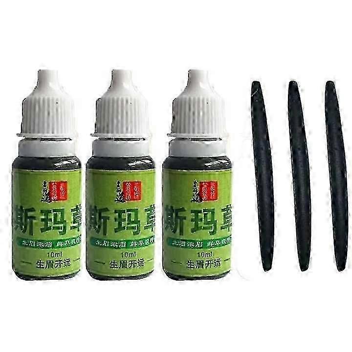 2-4Pcs Usma Grass Juice Hair Growth Liquid - Eyebrow Hair Growth Serum - Good Luck Boosting Formula