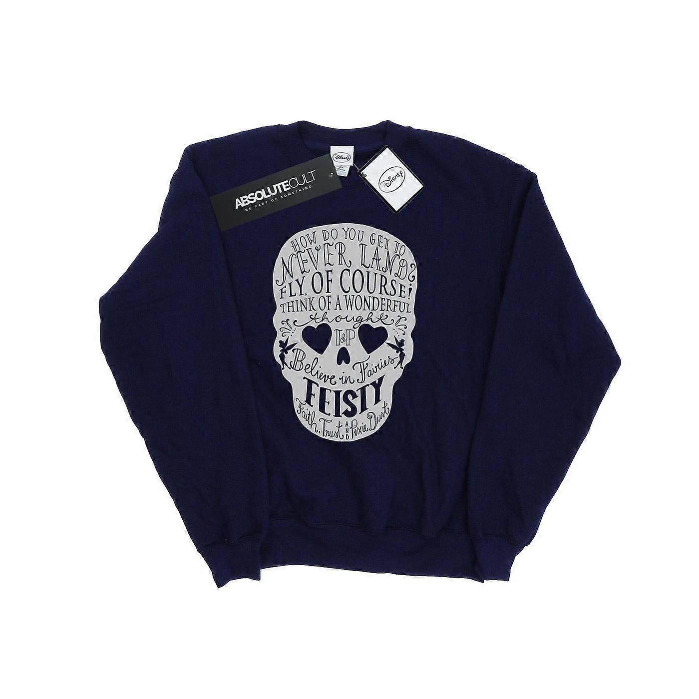 Disney Dames/Dames Tinker Bell Schedel Sweatshirt