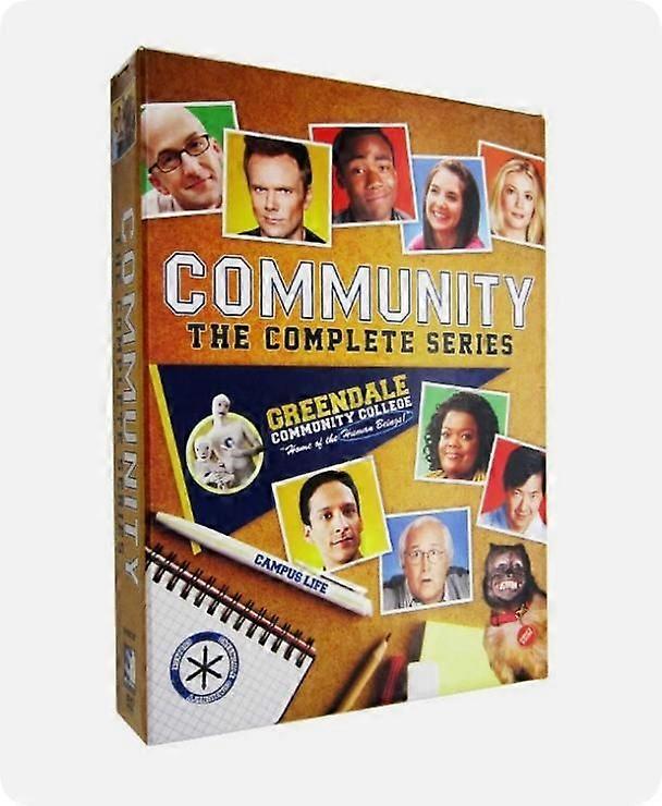 Community: The Complete Series Seasons 1-6 english version DVD New Sealed 12-Disc