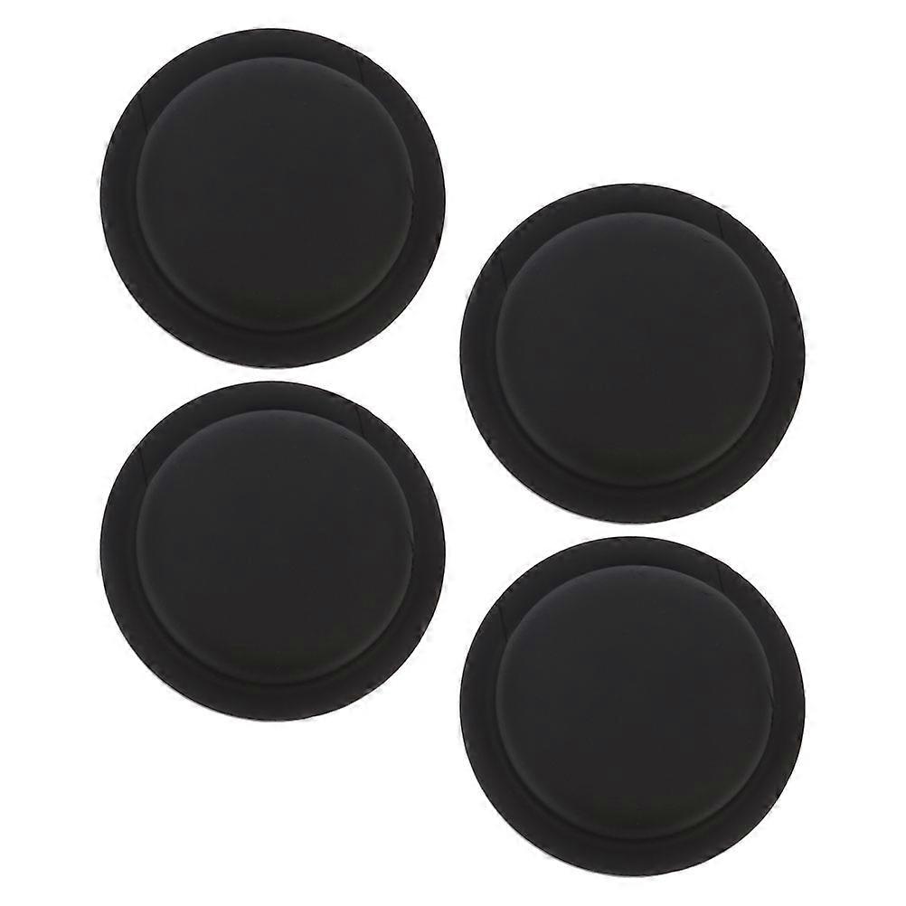 Silicone Tag Protector for Dog Tracker Soft Protective Cover 4Pcs Black