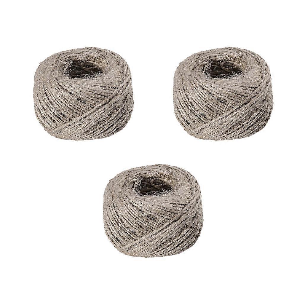 Colorful Hemp Rope for Decorating 3Pcs 50m Flexible Hemp Rope for Gardening