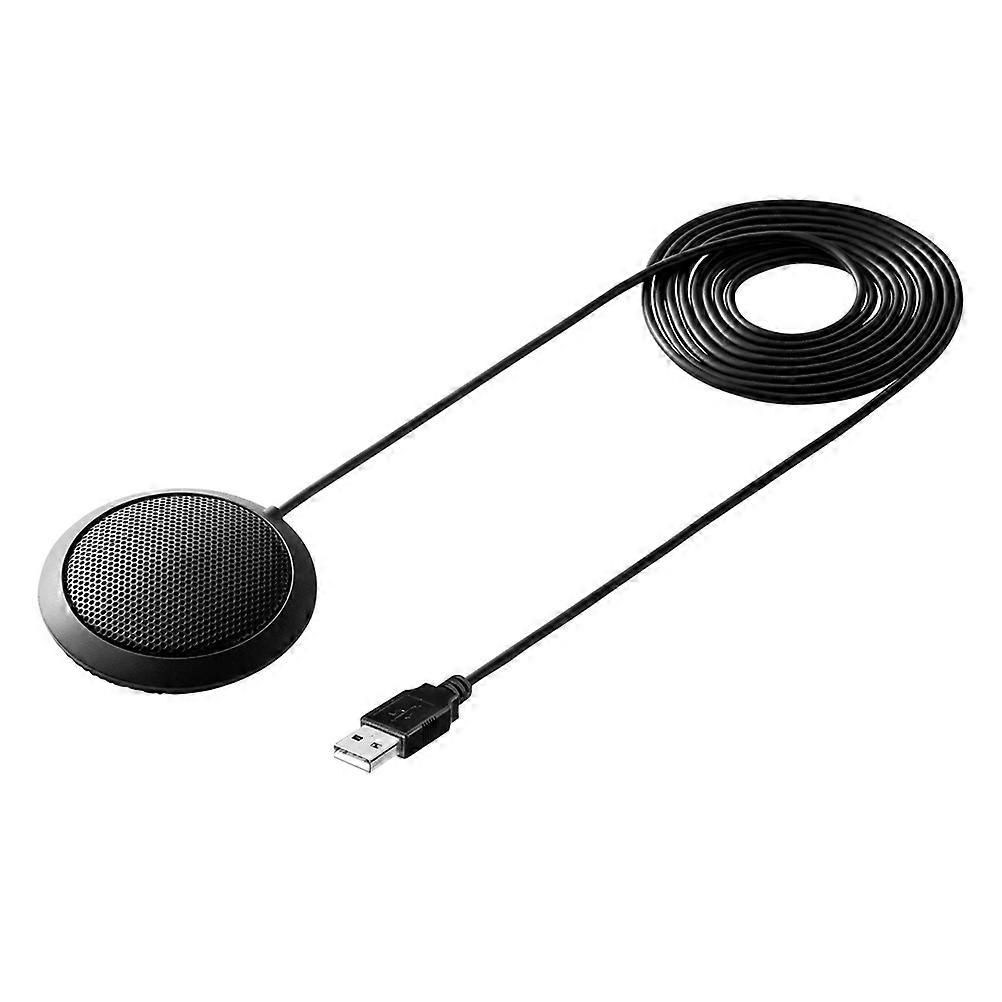 USB Microphone Table Microphone with 360 Degrees Pickup for Conference Use