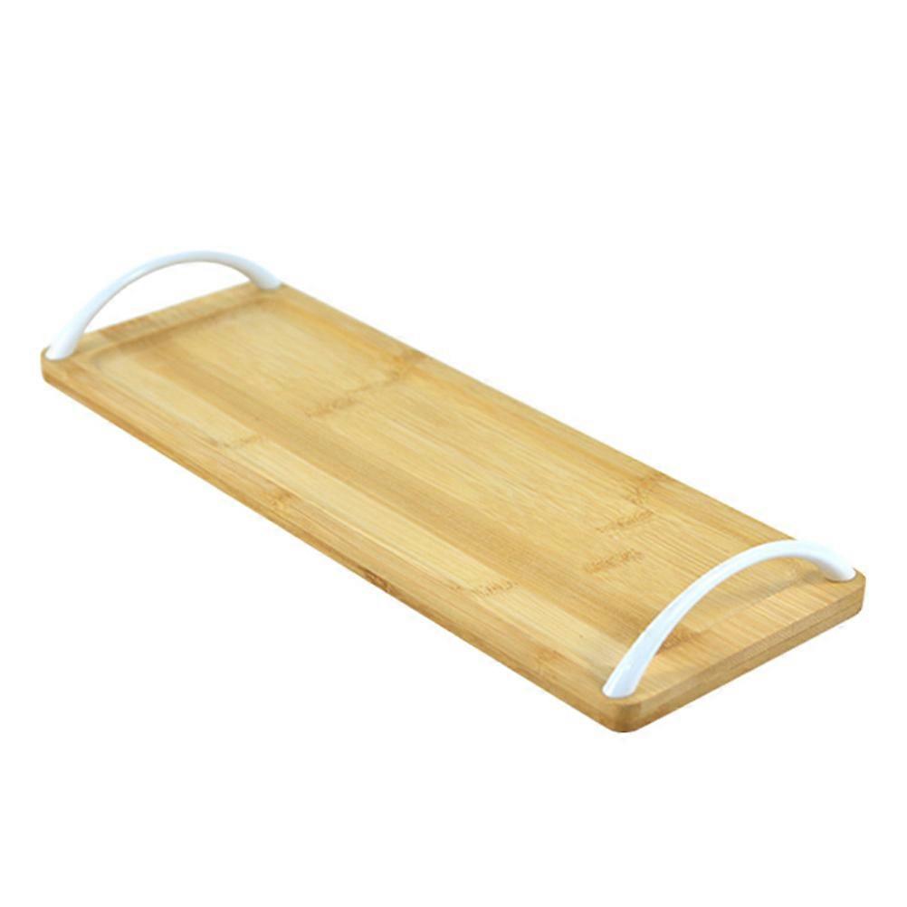 Bamboo Tea Tray Home Rectangular Japanese Tea Tray for Storage Use