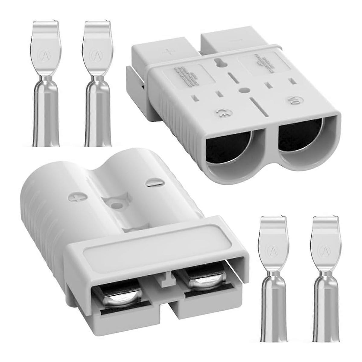 Anderson Connector,350Amp Battery Quick Disconnect for Towing (2Pack)