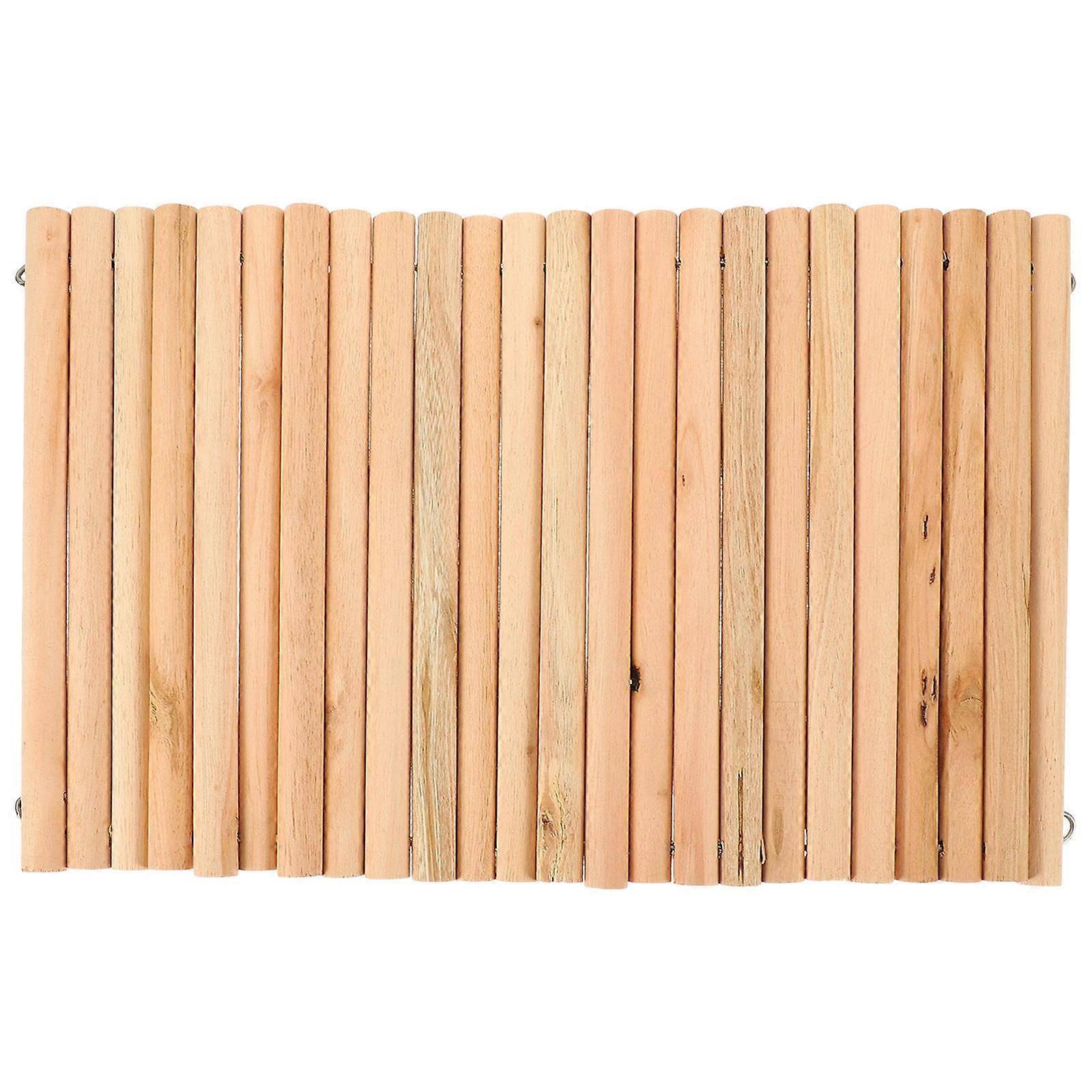 Hamster Wood Bridge Hamster Hideout Tunnel for Playing 2Pcs Toys