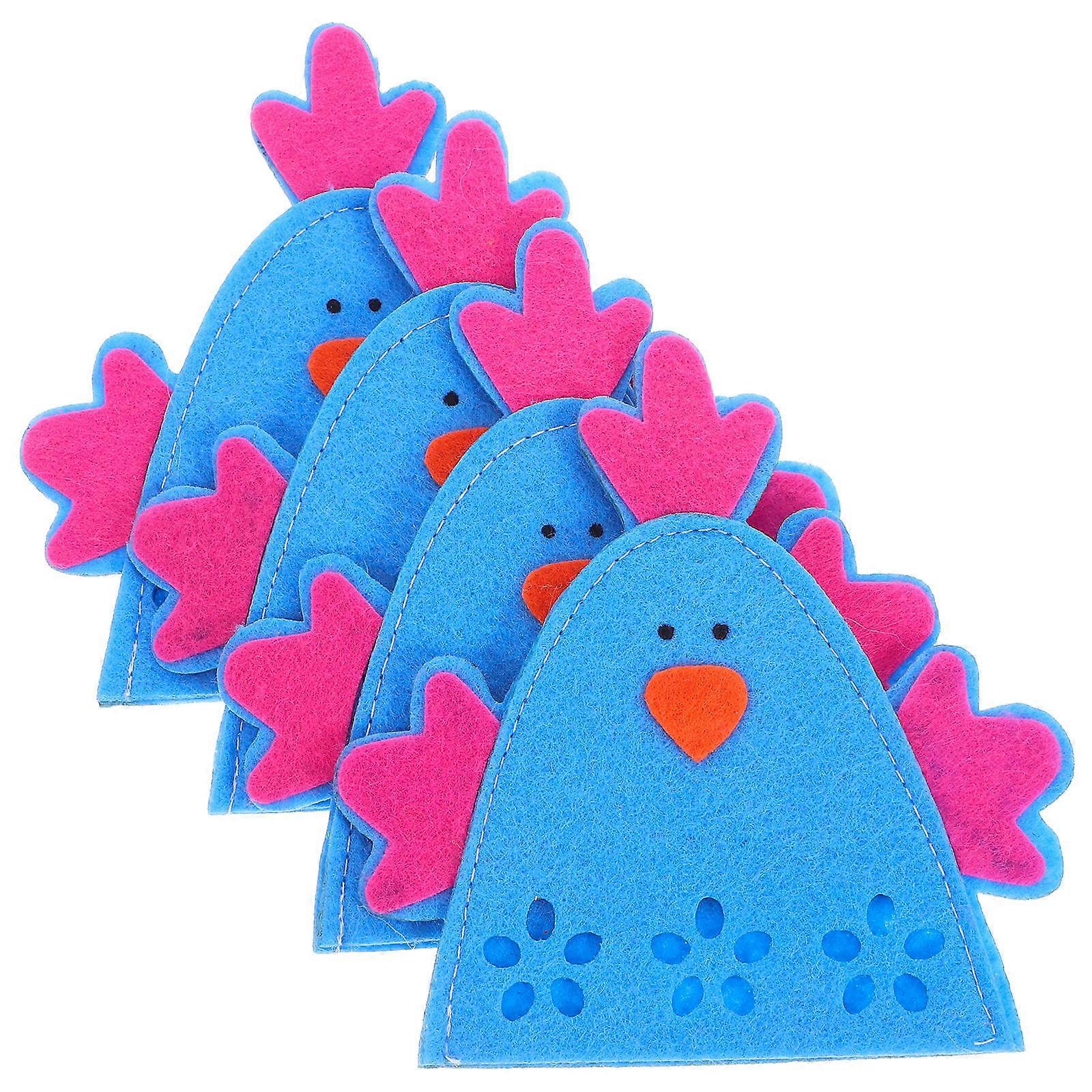 12Pcs Easter Egg Holder for Boiled Eggs Cloth Covers Blue for Celebrations
