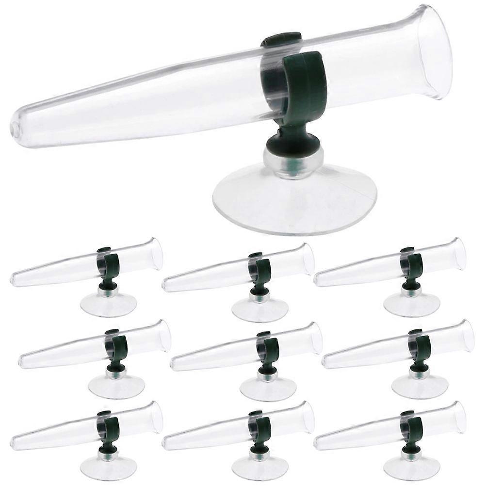 Craft Flower Tubes 16Pcs with Suction Cup for Florist Use Multi Durable Plastic for Nutrient Storage