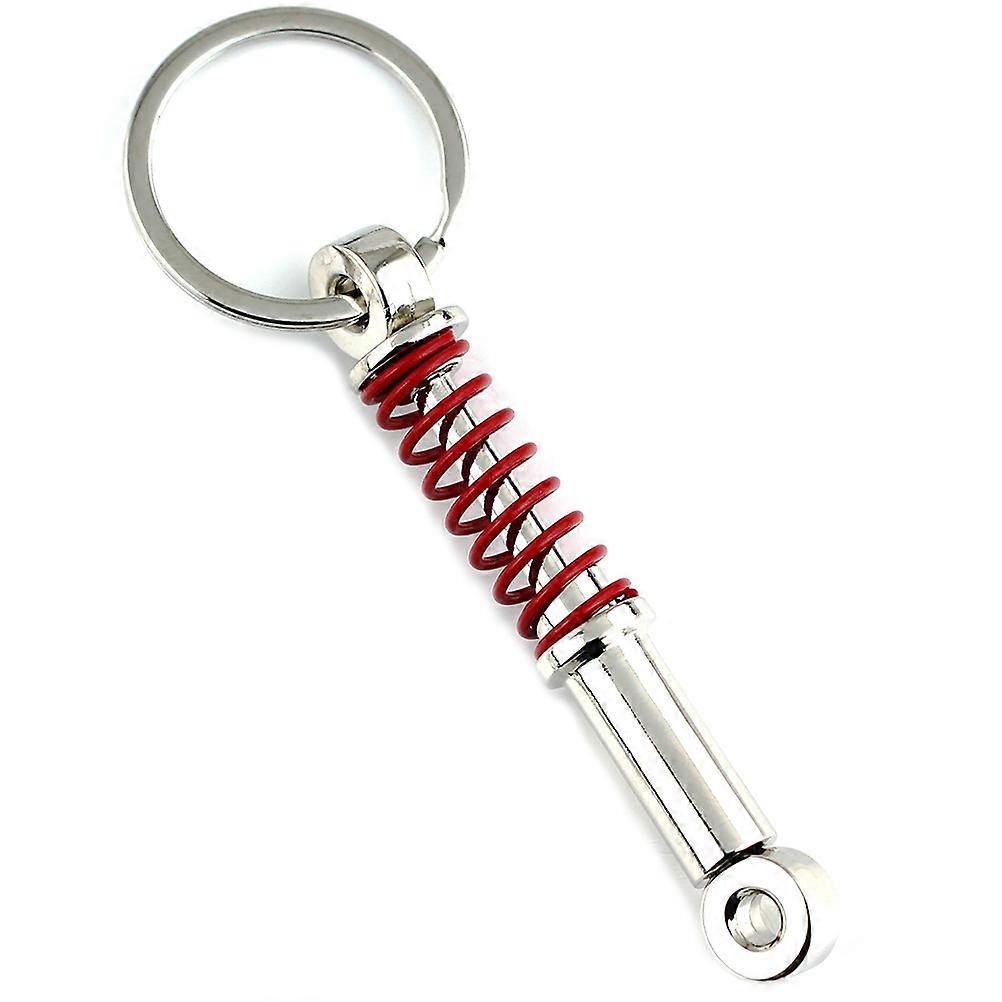 Metal Keychain Car Modified Model for Key Use Red Color