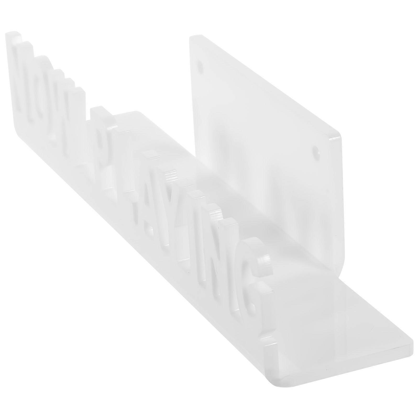 Wall Acrylic Vinyl Record Storage Rack Holder Floating 2Pcs