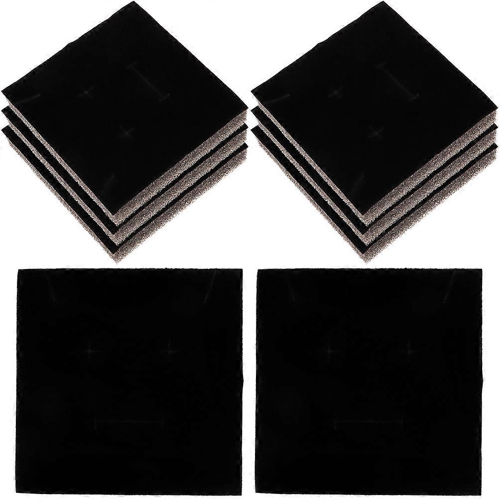 Jewelry Box Insert Sponge for Display Organizer 40Pcs Black Tray