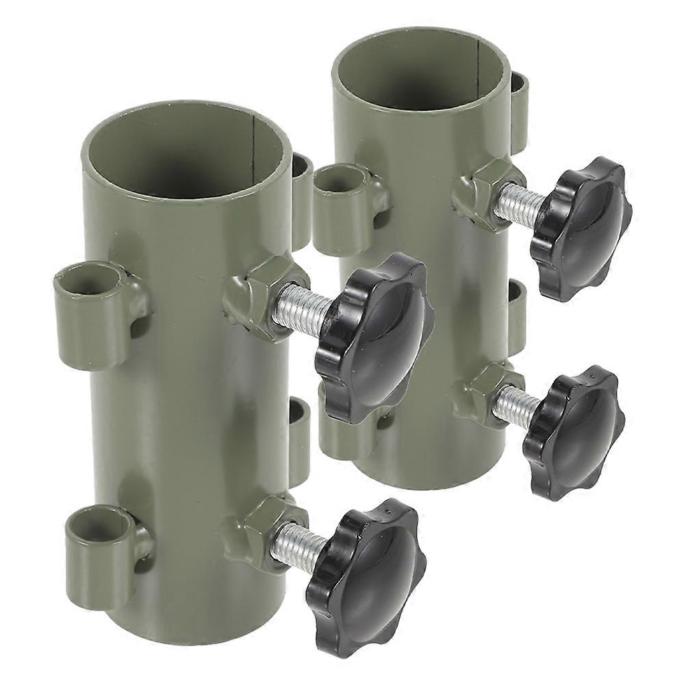 Versatile Adjustable Tent Rod Holder 4 Pcs For Outdoor Camping And Umbrellas Features Space Enhancement And Reusable Design