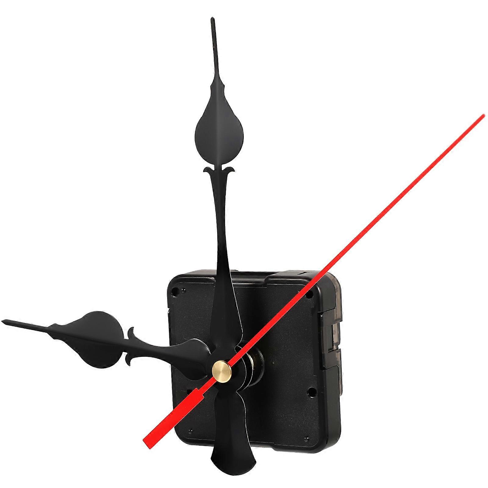 Clock Motors Battery Powered Replacement Mechanism for Clock Making Kit 4Sets Black