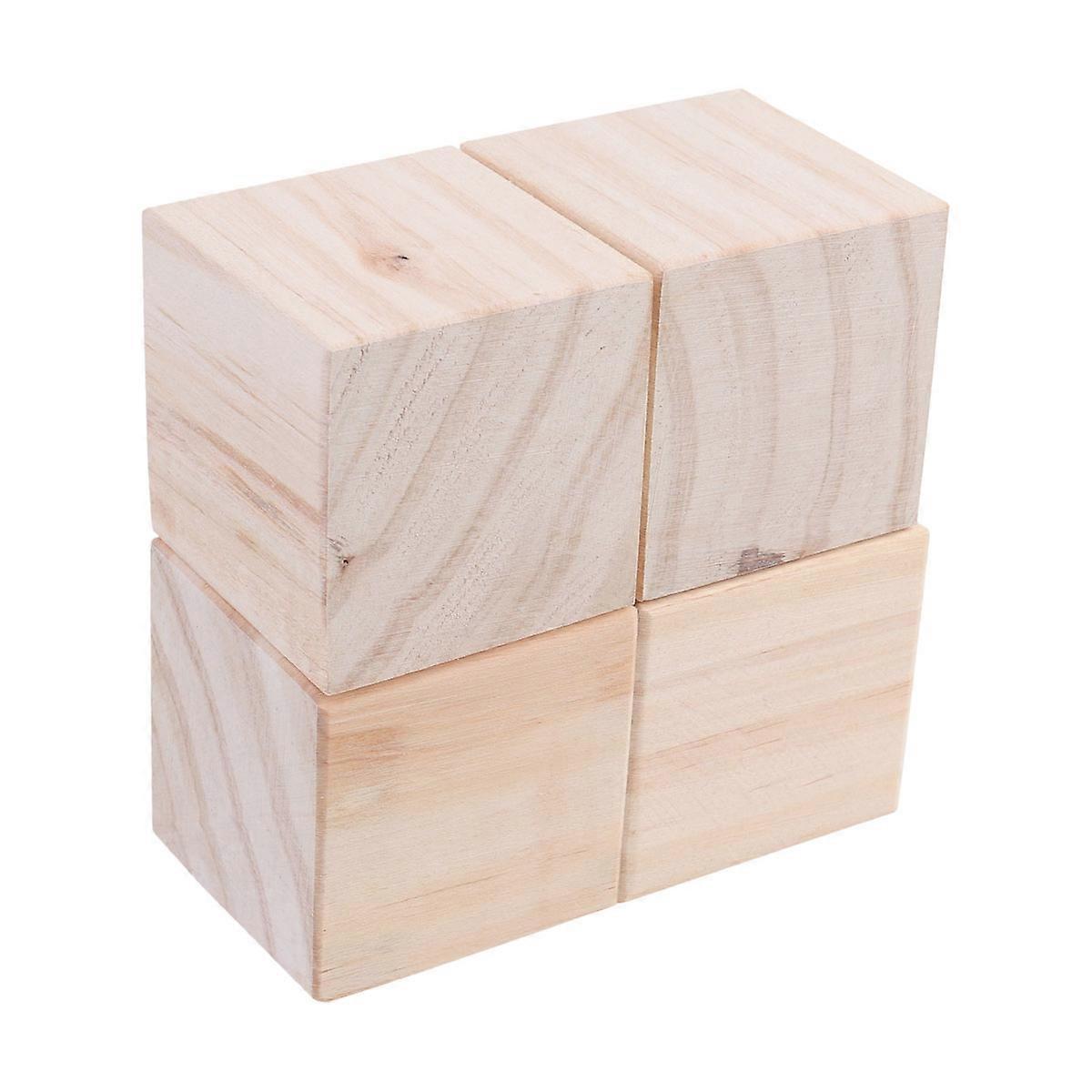 Møbelben i furu for solid støtte, 4 stk. beige borderstatning