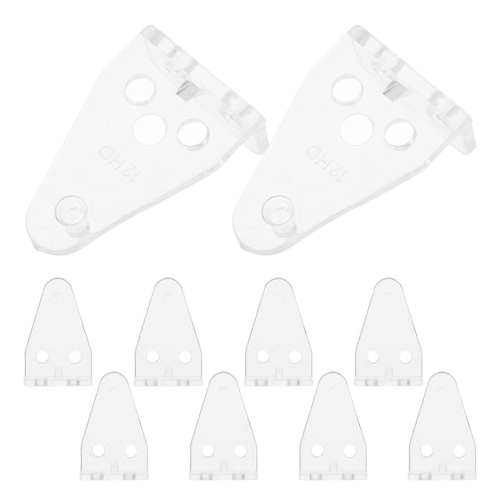 Hold Down Brackets Blinds Hold Down Clips Durable Plastic Material Homeowners 10Pack
