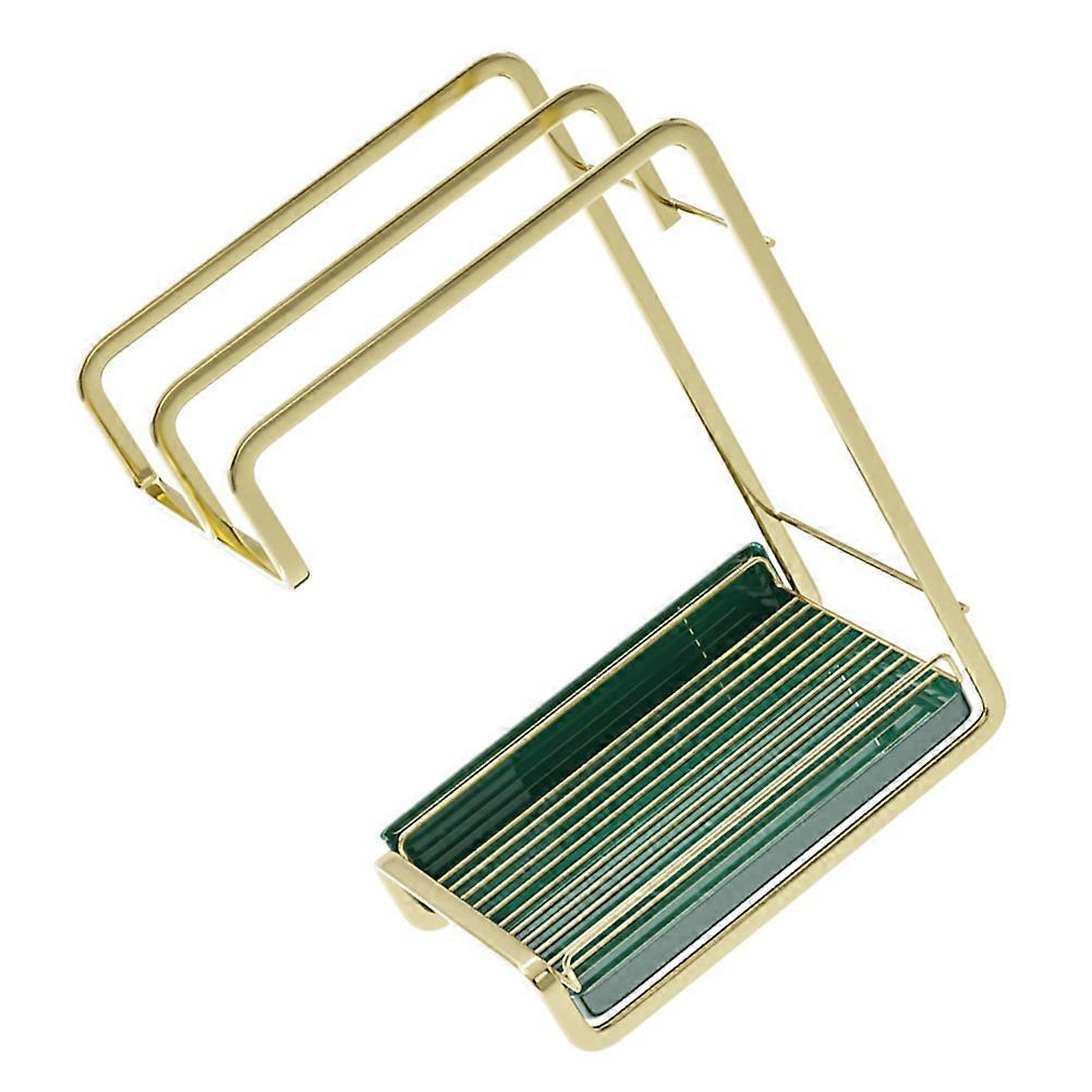 Punch-Free Drain Rack Storage Stand for Storage Use 2Pcs Kitchen Accessory