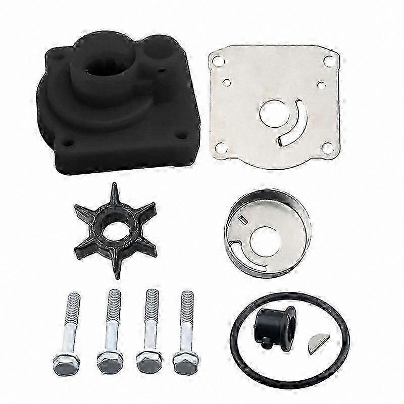 Complete Replacement Water Pump Impeller Kit for 25 Outboard Engines 2/4 Stroke Fit Model 61N-W0078