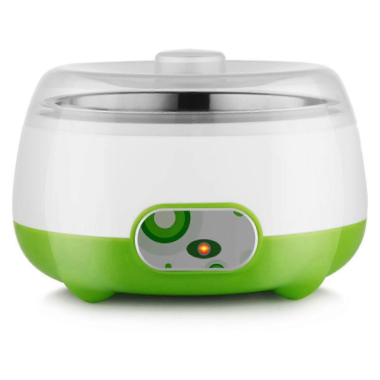 220V 1L Automatic Yogurt Maker, Portable Electric Curd Maker with Constant Temperature and Auto Power-Off for Kitchen