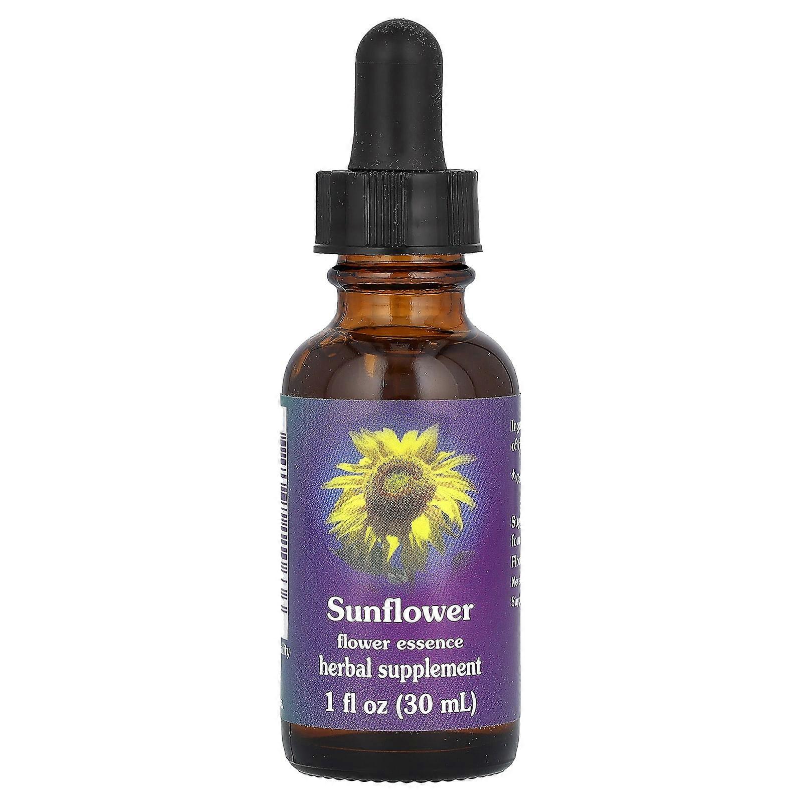 Sunflower, Flower Essence, 1 fl oz (30 ml)
