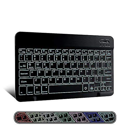 Ultra-slim Wireless Bluetooth Keyboard - 7 Colors Rechargeable
