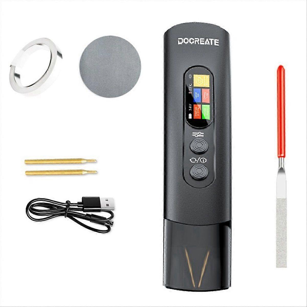 99-Layer Welding Gears Handheld Spot Welder Adjustable Portable Digital Display Mini Spot Welding