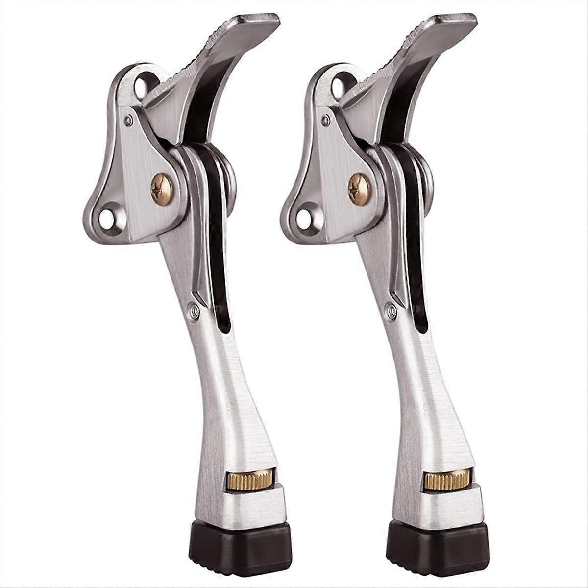 Dørstopper 2 pakker Kickdown dørstop justerbar højde