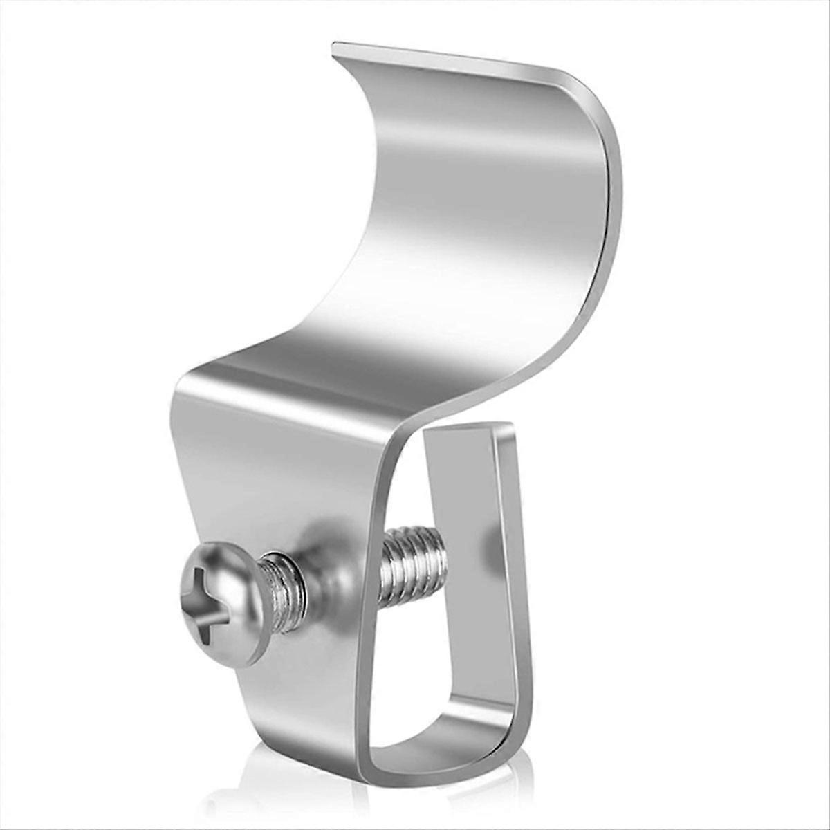 40 Pack Vinyl Side Hangers, Vinyl Side Clip Hooks